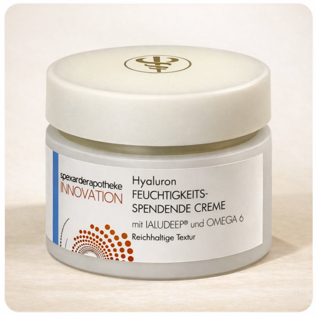 Hyaluron feuchtigkeitsspendende Creme reichhaltige Textur